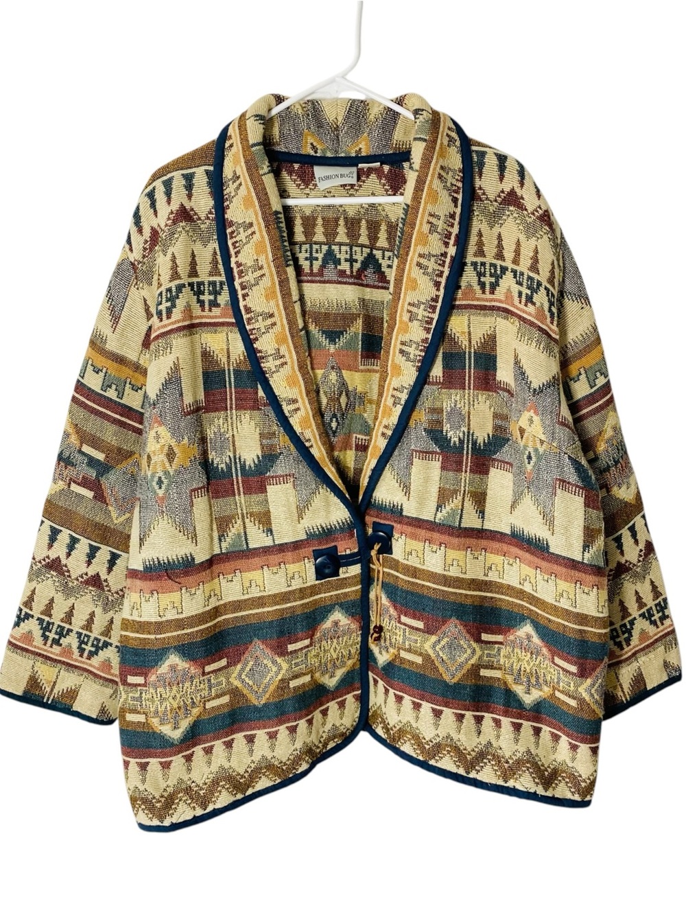 VINTAGE FASHION BUG Southwest Tapestry Jacket